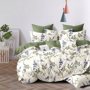 Комплект постельного белья из сатина (50х70 - 2 наволочки ), диз.1497, 1.5 спал.